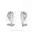 Import Europe Top Quality Angel Wing Shaped 925 Silver Pendant Earrings Zircon Jewelry Set from China