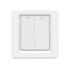european 1/2/3 Gang Smart Push button Light Switch Wireless APP Remote Control  wifi intelligent wall switches