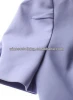 European design trendy purple short sleeves with zipper short women career dress