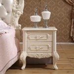 European Mid-Century Modern Style Nightstands Home Hotel Furniture Bedroom Side Table Luxury