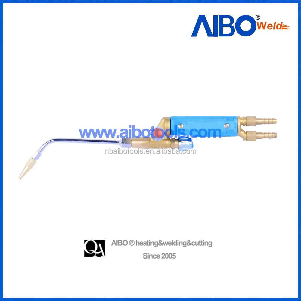 European type welding torch with welding tips all brass material
