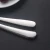 Import Extra heavy premium stainless steel flatware set elegant round thick handle mirror polished silverware spoon knife cutlery set from China