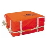 FABRIC RAFT SOLAS 74 APPROVED RESISTANT NYLON & FOAM POLYETHYLENE FILL L48xW40xH24 cm CAPACITY 3