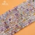 Import Faceted Loose Stone Square Blue Fluorite Clear Crystal Natural Cube Faceted Beads Crystal Beads from China