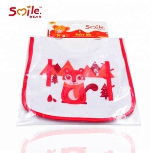 Factory Cheap Print disposable large adult baby bib