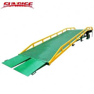 Factory Container Used Hydraulic Dock Leveler 15ton capacity dock ramp for warehouse