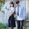 Factory custom Japanese style unisex basic type high school uniforms