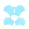Factory Custom logo reusable swimming gloves silicone finger diving webbed gloves