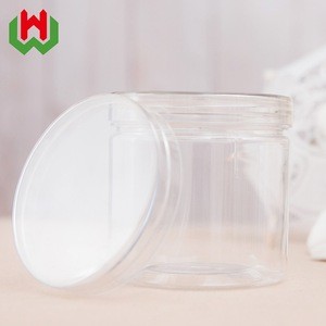 Factory Custom Transparent Round PET Plastic Oil Cans