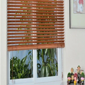 Factory direct-sale Hollow glass windows faux wood blind rolling shutter wooden venetian blind