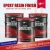 Import Factory Direct Sales Paint Epoxy Resin Anti-Corrosion Topcoat (gray) with Strong Anti-Corrosion Stability from China