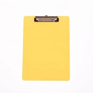 Factory direct selling A4 letter size PS plastic writing clipboard