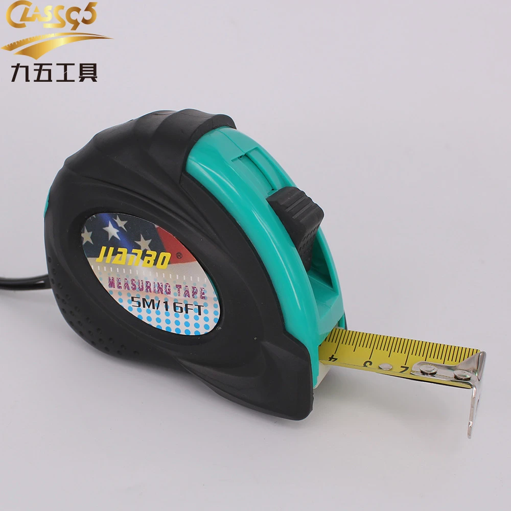 Factory direct supply rubber coated measuring 3m 5m 7.5m steel tape measure