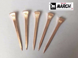 Factory directly sell copper horseshoe nails, high quality famous brand