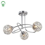 Factory hot sell metal 5 lights ball pendant lamp outdoor Energy Saving pendant lighting