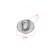 Import Factory Make Price Fashion Zinc Alloy Snap Round Buttons For Clothes Shirt Button Badge from China
