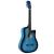 Import Factory OEM 38inch colour linden wood body acoustic guitar with 6 string from China