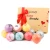 Import Factory OEM Customized Wholesale 100% Natural Ingredients Bubble Bath Bombs for Women Gift Set 12 Pcs Bathbombs from China