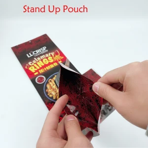 factory outlet Custom printing food snack package bags aluminum foil pouch bag Heat sealing bag  moisture proof Biodegradable