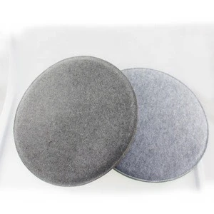 factory price 100% wool felt seat pads with the felt filling