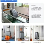 Factory Price Customize Travel Trolley Case Bag ABS Hardshell Lightweight Carry On zipper Suitcase Luggage
