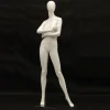 Factory Price Full Body Egg Head Female Pose Model Dressmaker Dummy Shiny Fiberglass Mannequin For Womens Clothing