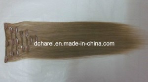 Factory Price Remy Human Hair Extensions Full Head Luxry Clip in Hair
