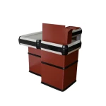 Factory Price Simple Fashion Casher Desk Checkout Counter Clothing Shop, Retail Checkout Counters For Sale