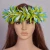 Import Factory Supplier HL0004B-4 5 Colors 50 CM Artificial Velvet Spider Lily Headband Tropical Flower Hawaii Decoration Accessories from China