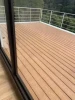 Factory Supply Outdoor Wood Plastic Composite Decking 3D Embossed WPC Flooring For Terrace