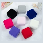 Factory wholesale and custom velvet jewelry box
