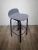 Import Factory Wholesale Commercial Bar Furniture High Chair for Bar Table Sets Black Bar Chair with Metal Leg from China