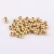 Import factory wholesale gold color 3mm brass metal hollow beads for jewelry accessories from China