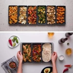 Factory wholesale heat resistance 4pcs set Sheet Pan Cooking Nonstick Silicone Baking Tray Bakeware Tools