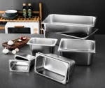 Factory wholesalel restaurant buffet commercial kitchen equipment stainless steel GN PAN