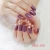 Import False Nails Jelly color Oval Sharp end Fake Nails Tips Pointed Head Full Artificial Nails for Lady Daily from China