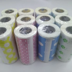 Fancy color sticker paper printing paper thermal paper thermal printing paper