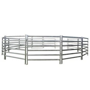 Farm livestock  animal  cheap  cow rail fence / metal fence panel cattle sheep fence