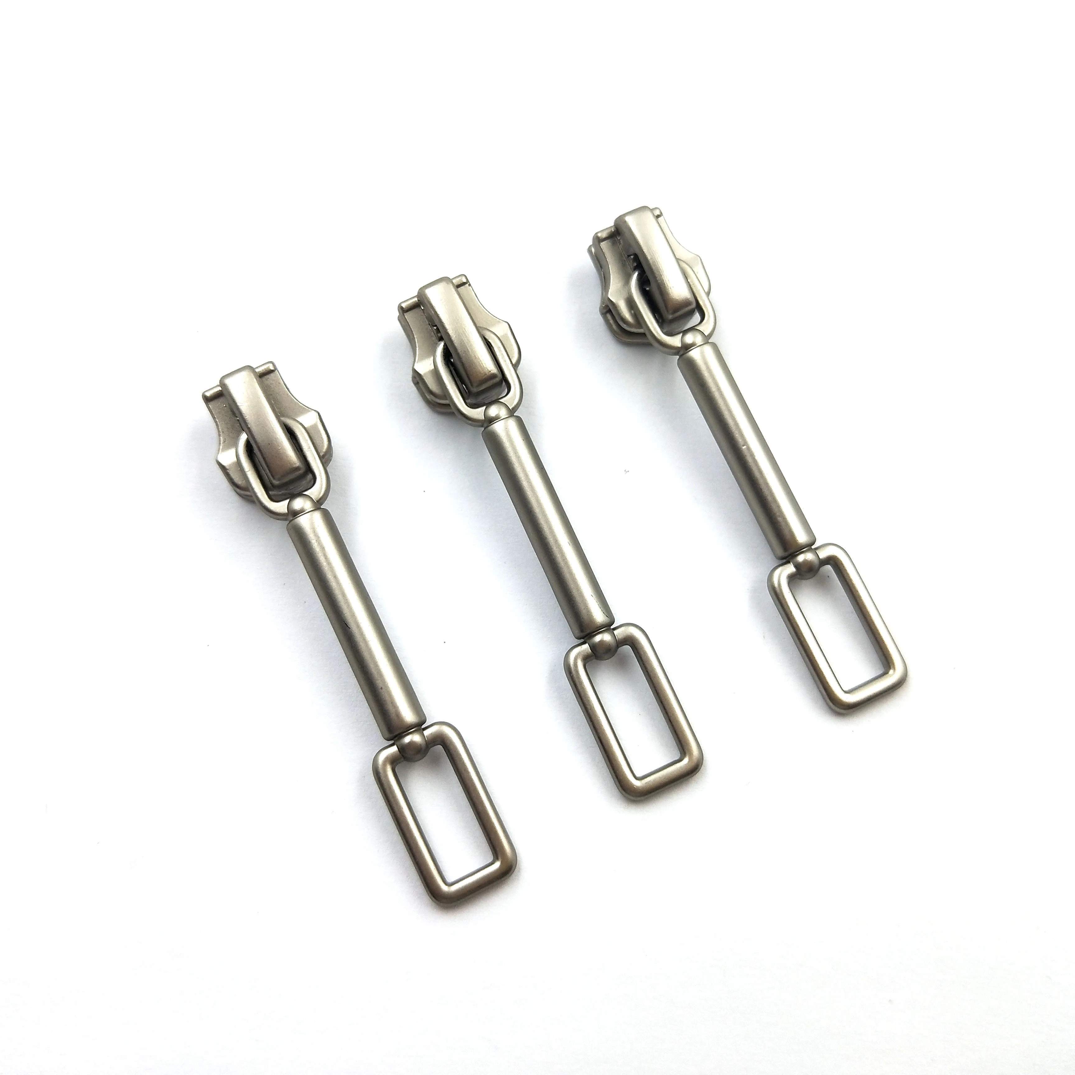Fashion 5# gold/silver zipper sliders and puller for garment