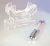 Import Fashion Acrylic Tattoo Semi Permanent Make up Pen With Diamonds for Microblading hair stokes Double Head PMU holder from China