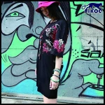 Fashion Japan Stytle T shirt Design, Silk Screen Printing Japan pattern Design T shirt