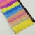 Import fashion net pink yellow fluorescent polyester fabric with glitter from China