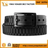 Fashion Newest Black Plastic Buckle Silicone Belts Classical Plastic Strap Belts