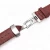 Import Fashion Style Butterfly Buckle High Grade Leather Watch Band from China