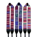 Fashion Universal Neck Folk Customs Multi Color Adjustable Vintage Camera Strap