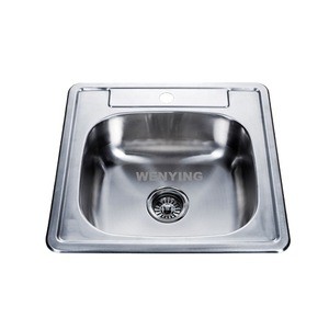 Favorable Design High-Quality Stainless Steel Kitchen Sink with US Standard Size for Wash Dinnerware 21*20inch