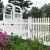 Fencemaster Quality PVC Picket Garden Fence, Vinyl Picket Fence, Plastic Outdoor Picket Fence
