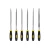 Import files tools 8 Inches 18pcs round flat and half round hand steel file set from China