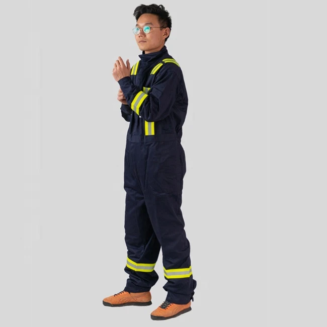 Fire Retardant Protective Cotton Working Suit