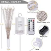 Firework Lights Battery Powered,Hanging Fairy String Lights,150 LED Decoration Light for Home Patio Christmas New Year Party